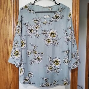 Floral Maurices Blouse